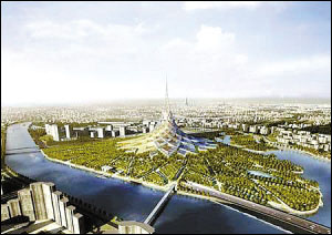 "水晶島"將成世界最大建筑物