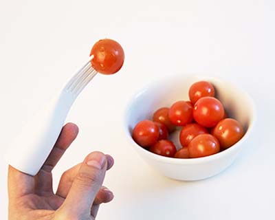 使用小一號的餐具