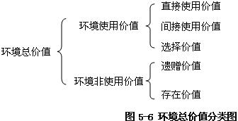 環(huán)境價(jià)值分類