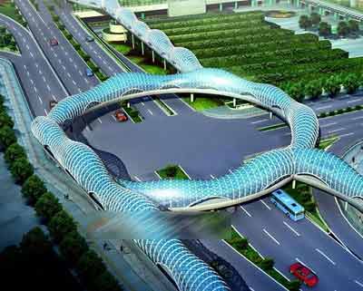 奢華的天橋效果圖