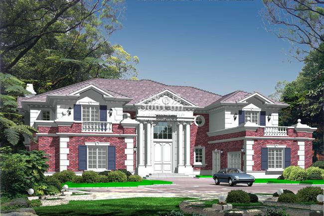 不同風(fēng)格別墅(八)