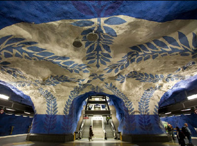 世界上各種有趣的地鐵站