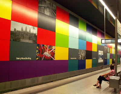 世界上各種有趣的地鐵站