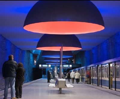 世界上各種有趣的地鐵站