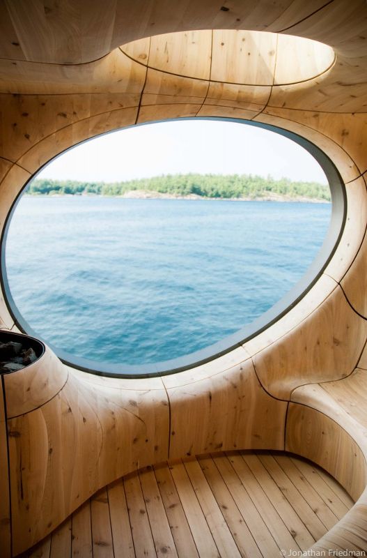 Bernyk島巖穴桑拿房