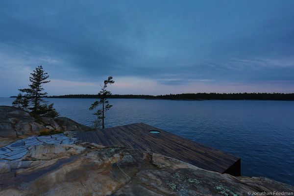 Bernyk島巖穴桑拿房