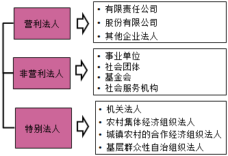 一級(jí)建造師法規(guī)知識(shí)點(diǎn):法人制度