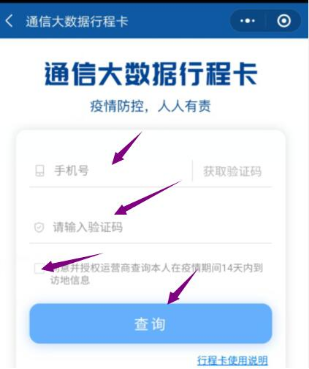最后輸入自己的手機(jī)號(hào)碼，點(diǎn)擊查詢。